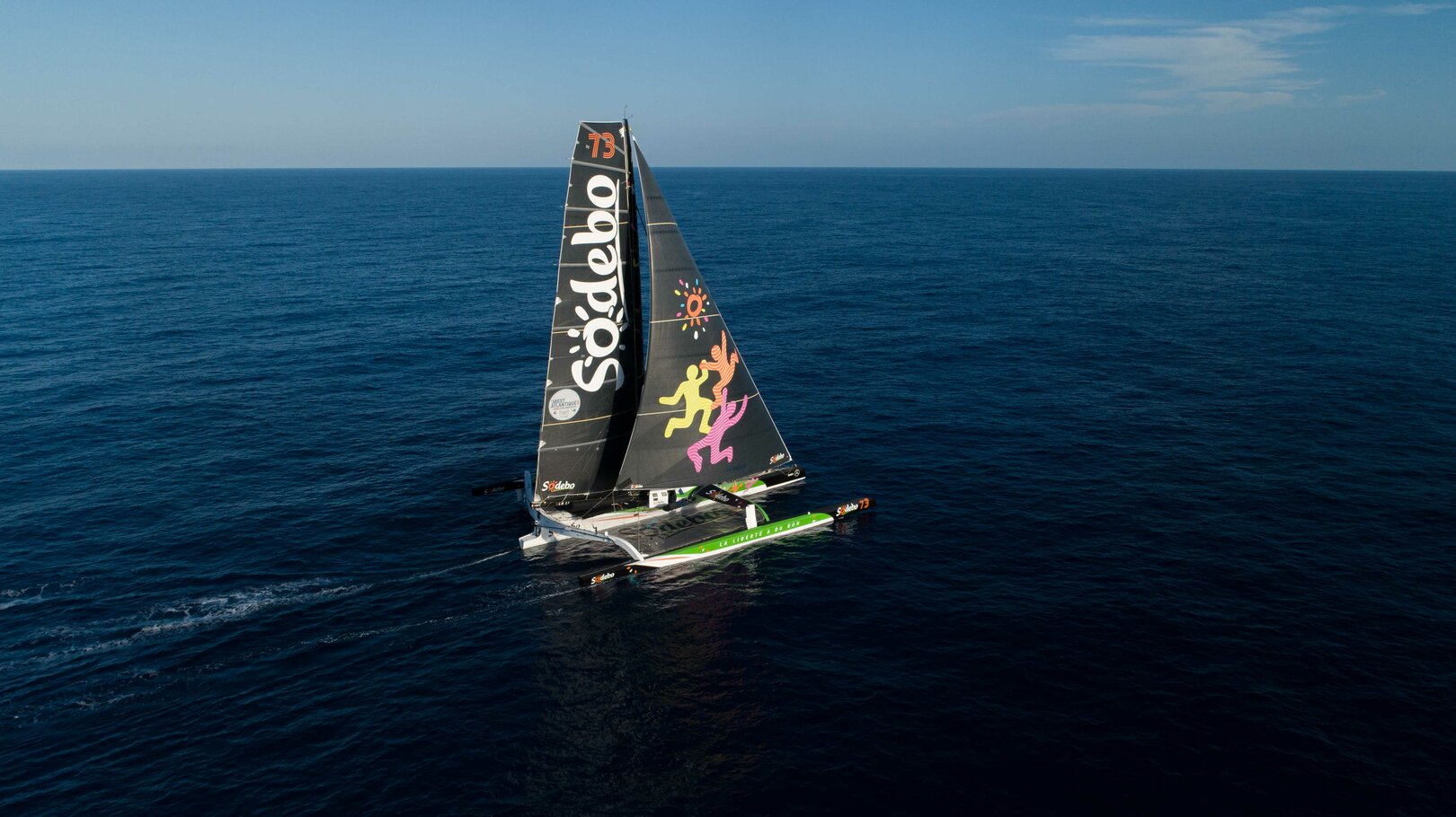 Sodebo Ultim 3 aux Cagarras Brest Atlantiques